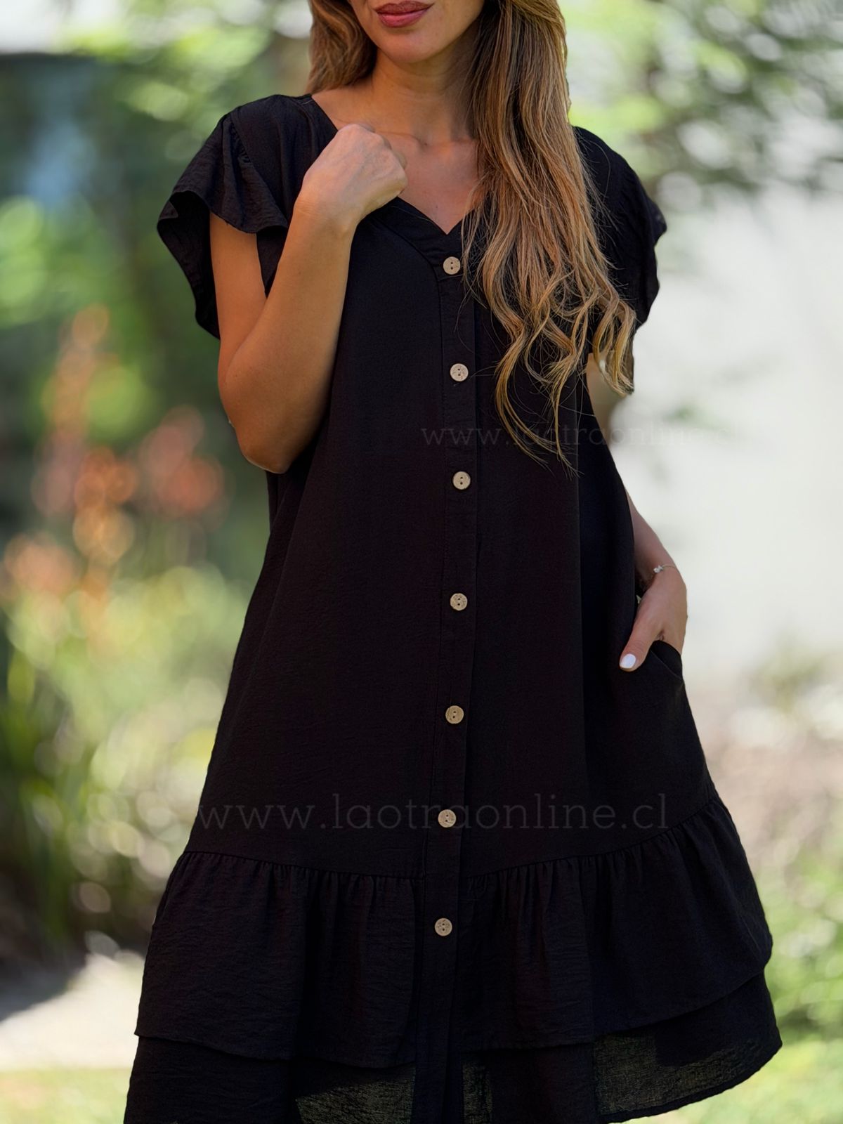 Vestido Vuelitos negro