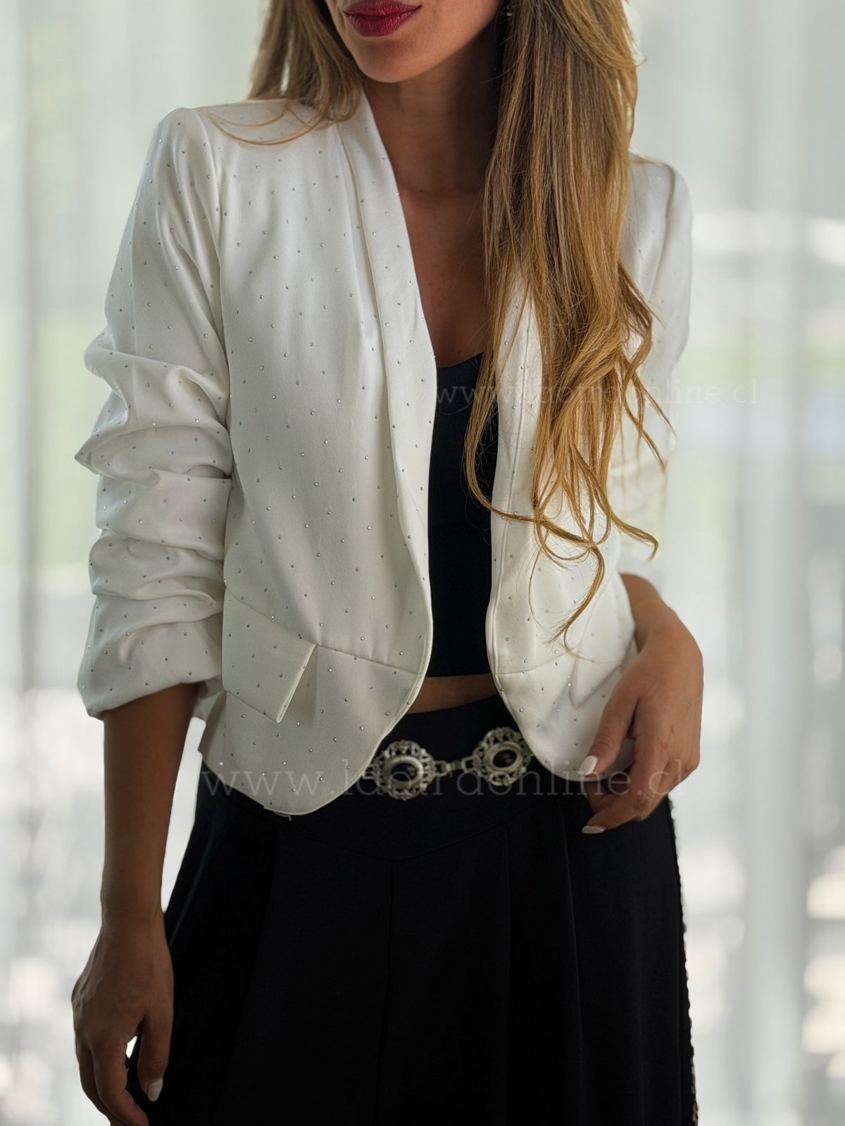 Blazer Las Vegas blanco