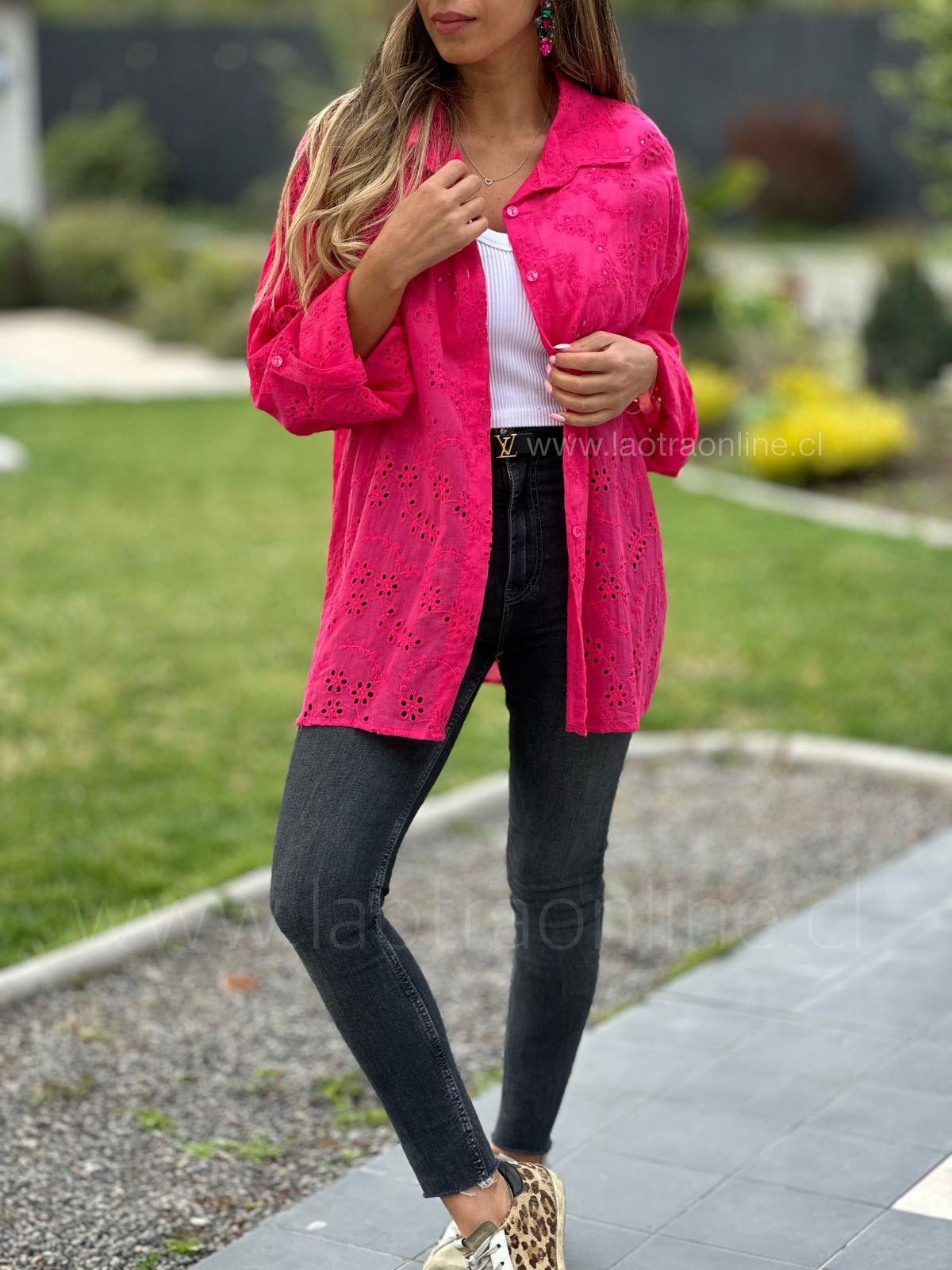 Blusa Madrid fucsia