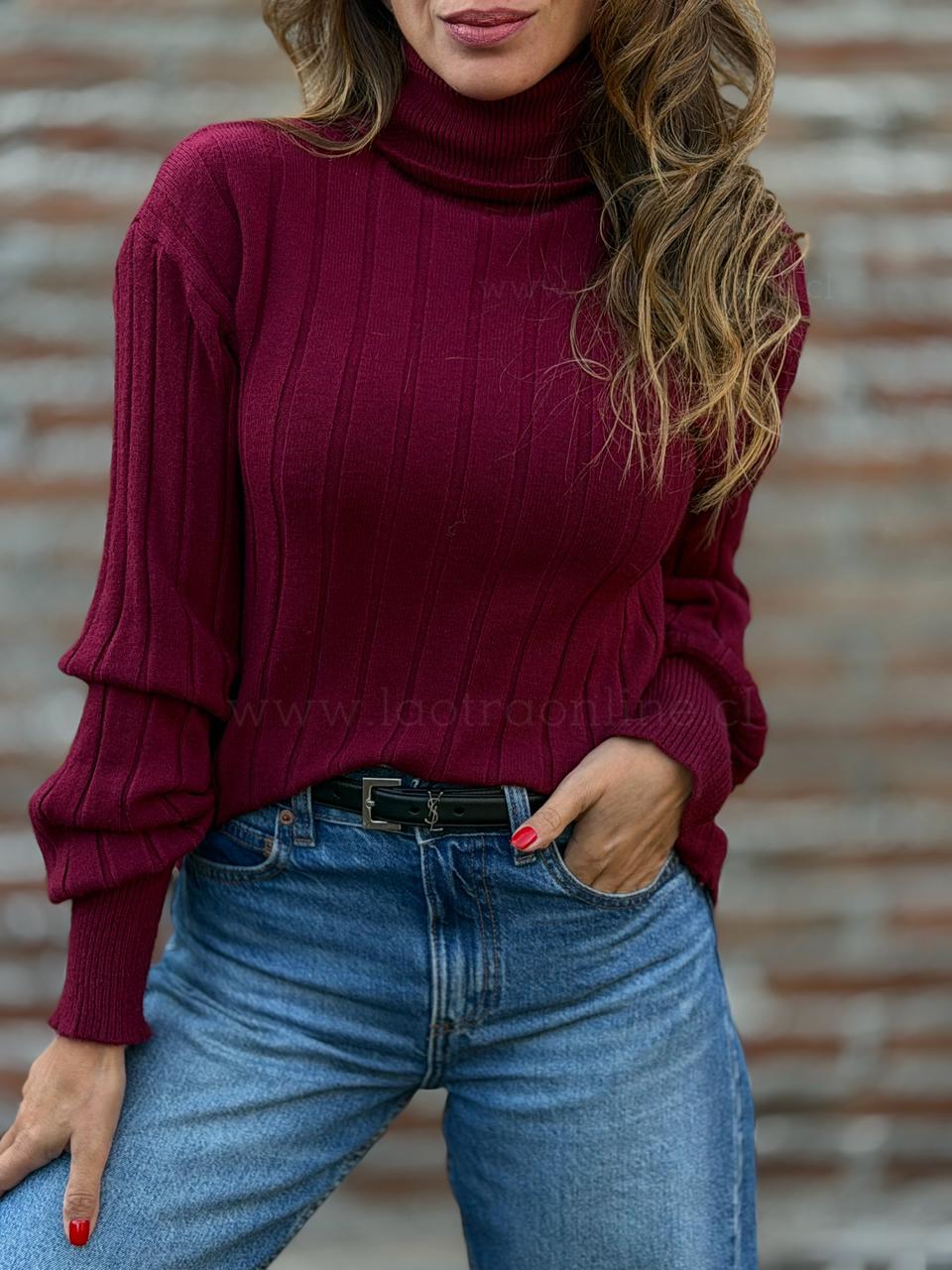 Sweater Canuton cherry