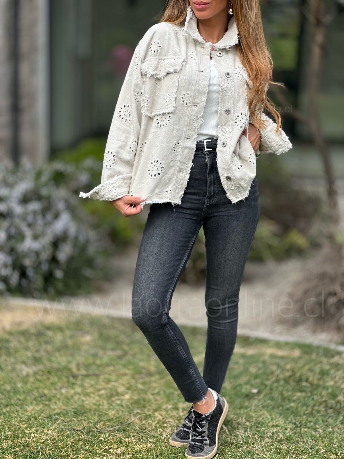 Chaqueta Encanto beige