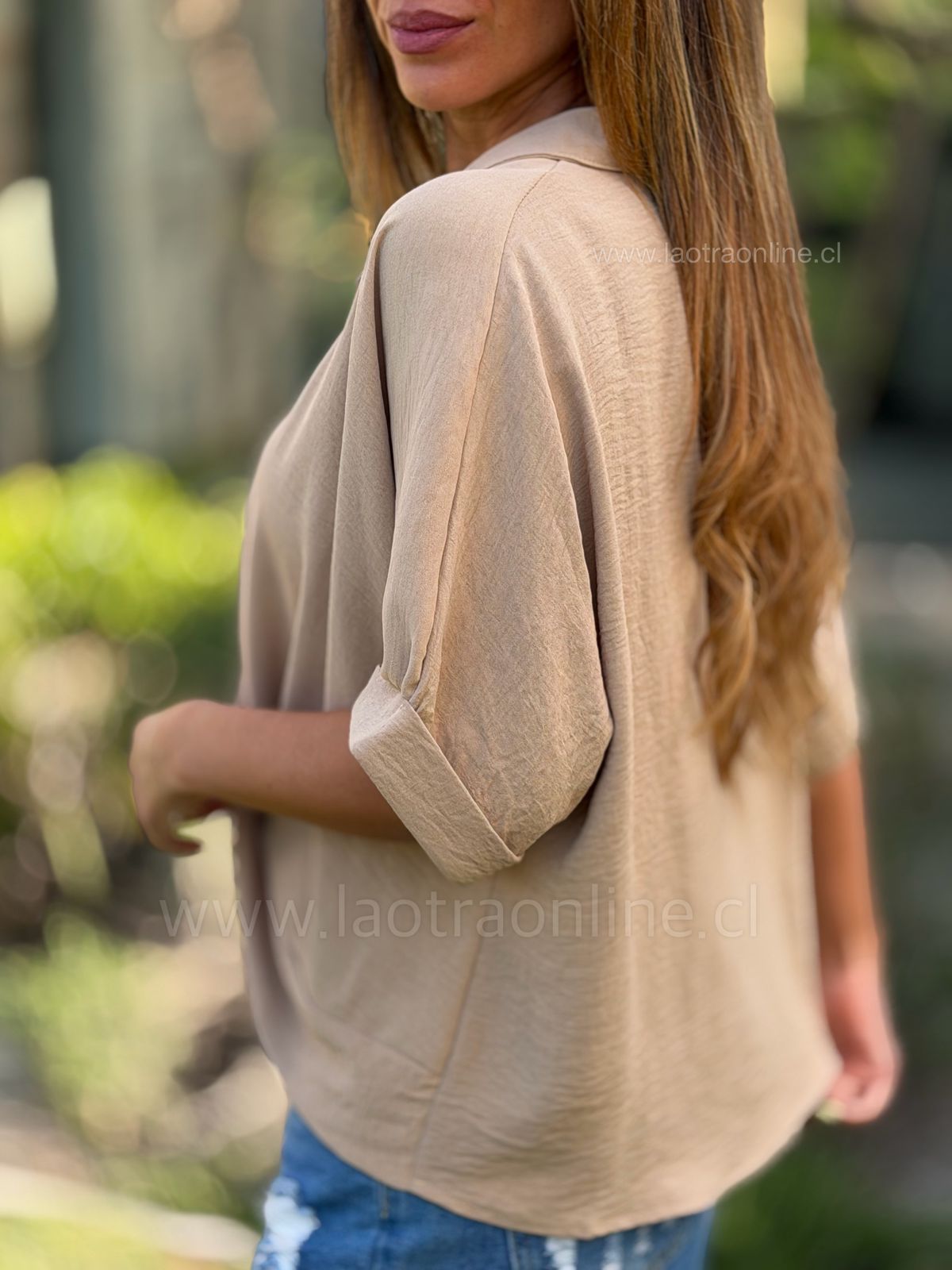 Blusa Velho camel