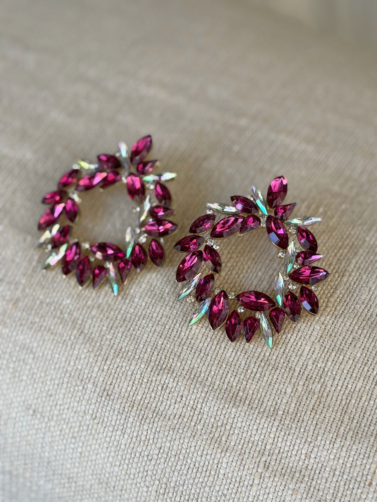 Aros Victoria fucsia