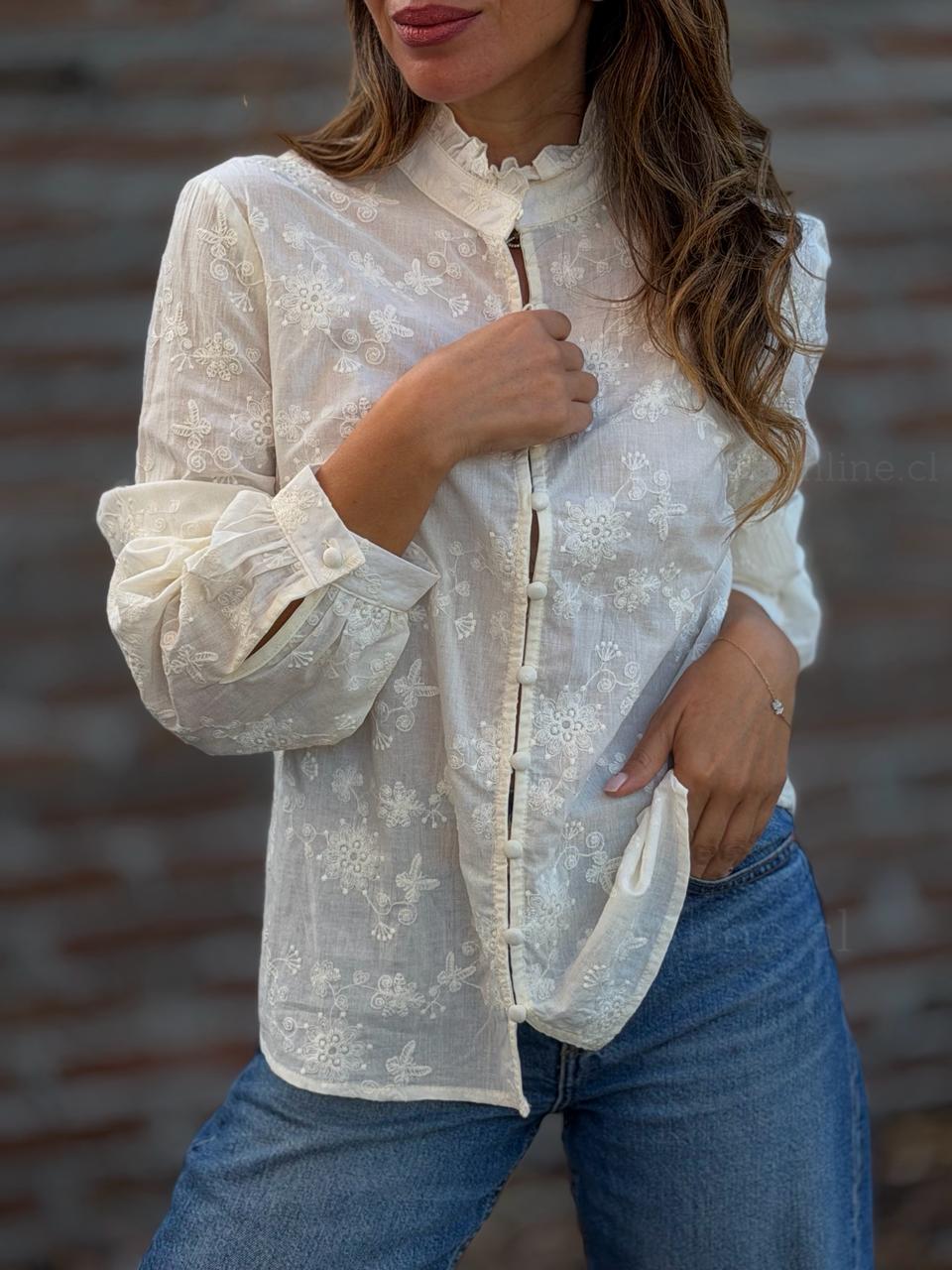 Blusa Diana marfil