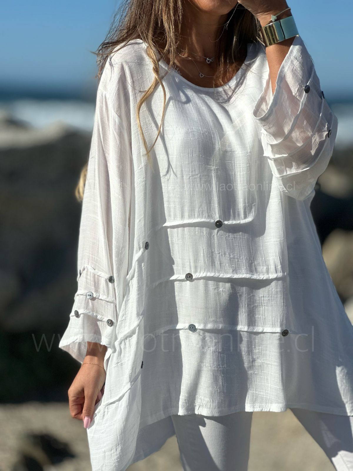 Polera Summer blanco