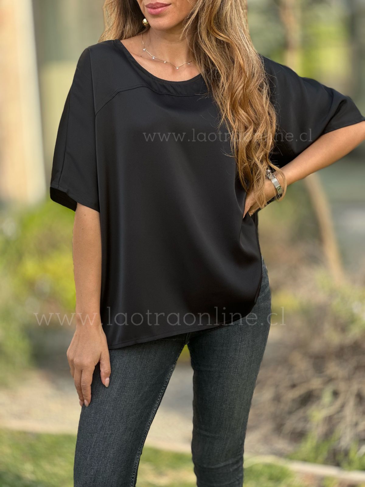 Polera Milano negro