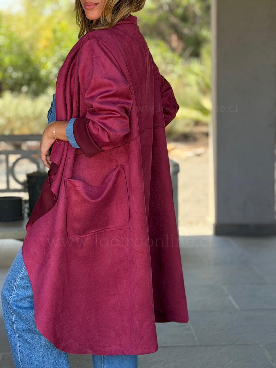 Abrigo Suecia cherry