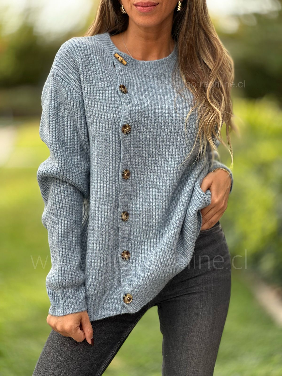 Sweater Botones jacinto