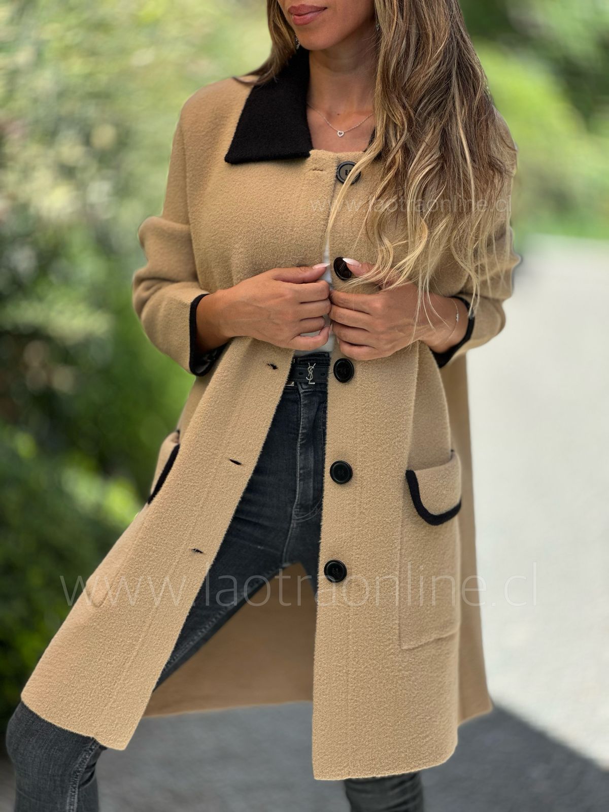 Abrigo Encanto camel