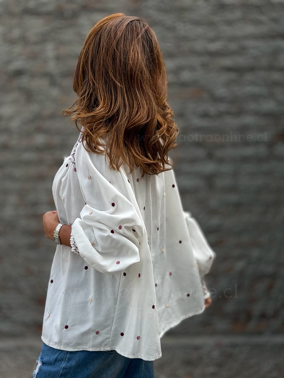 Blusa Eleanor blanca