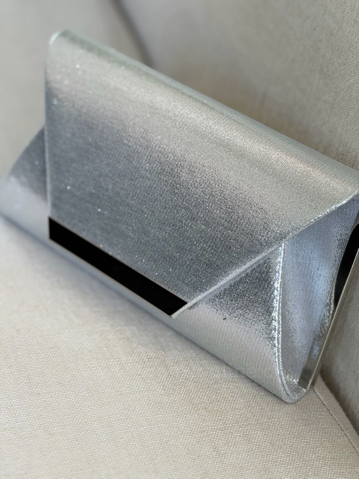 Cartera Party plata