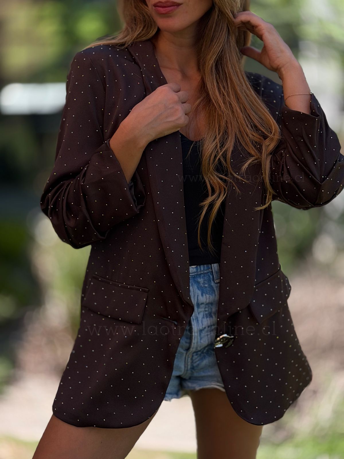 Blazer Monarca choco