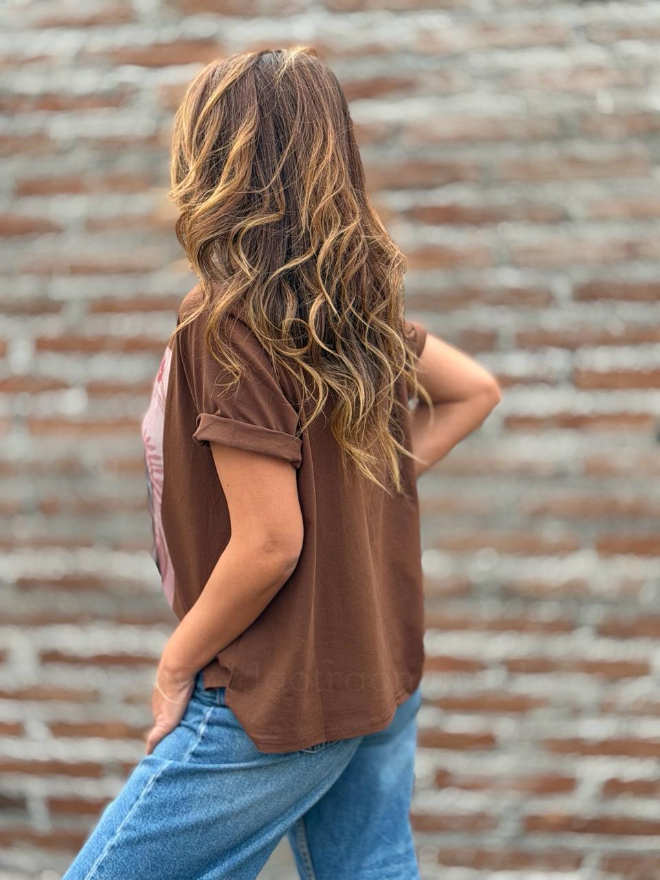 Polera Tigre cool choco