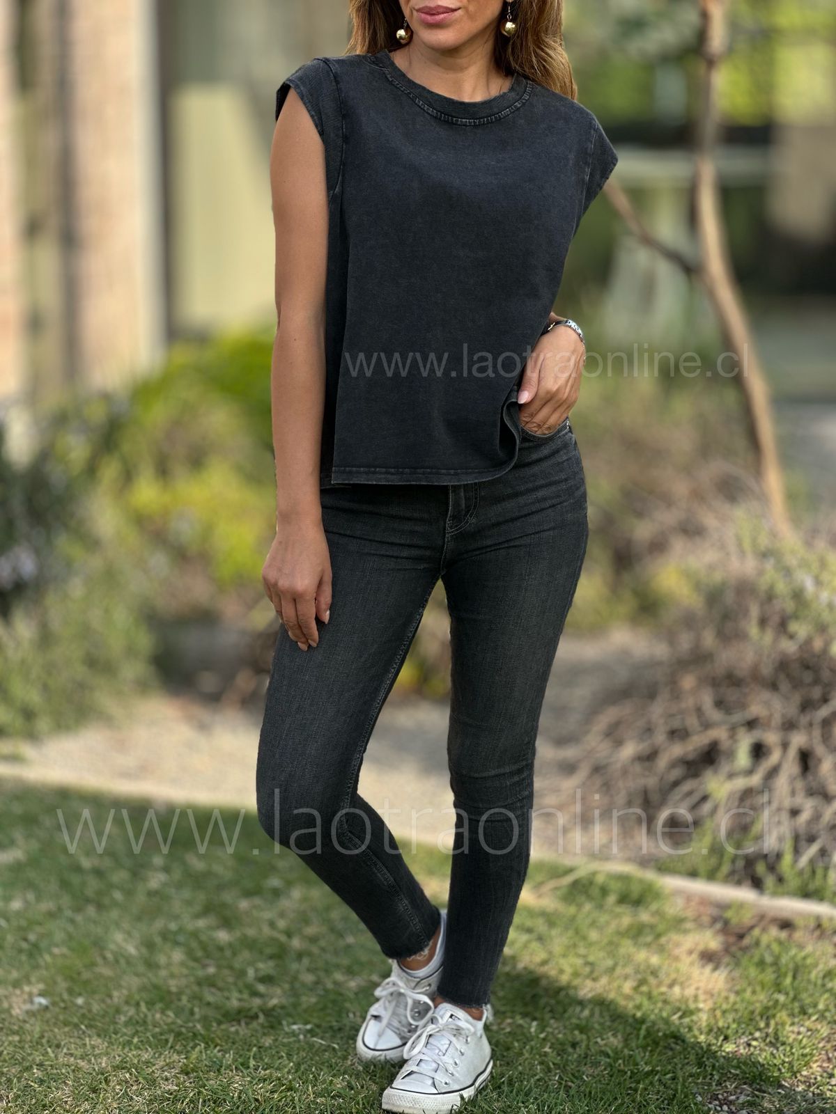 Polera Saona negro