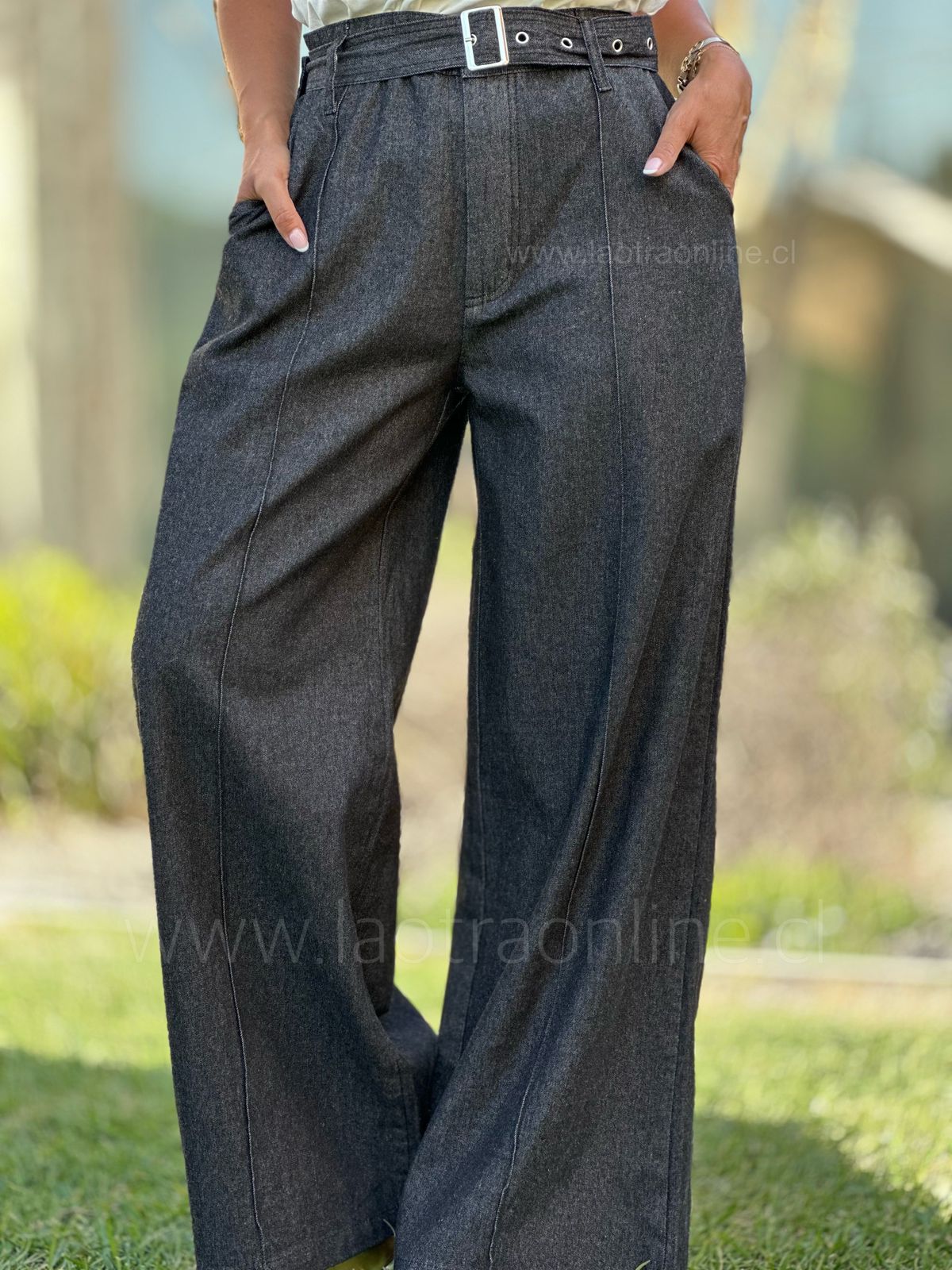 Pantalón Sastrero marengo