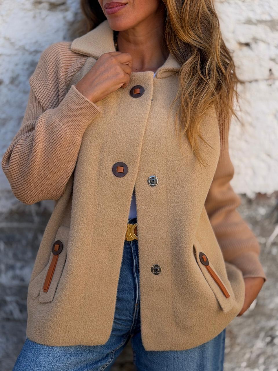 Abrigo Portugal camel