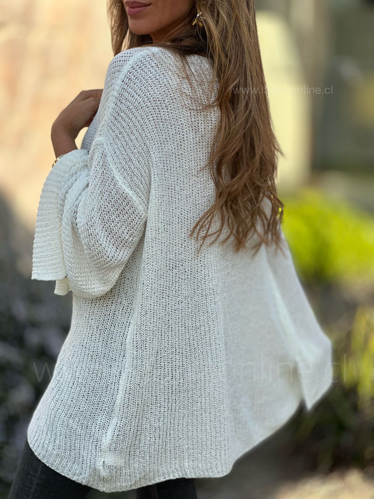 Sweater Bohemio blanco