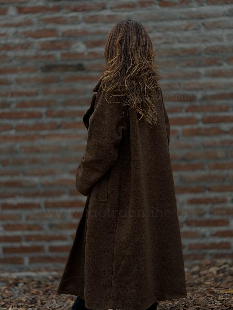 Abrigo Romana marrón