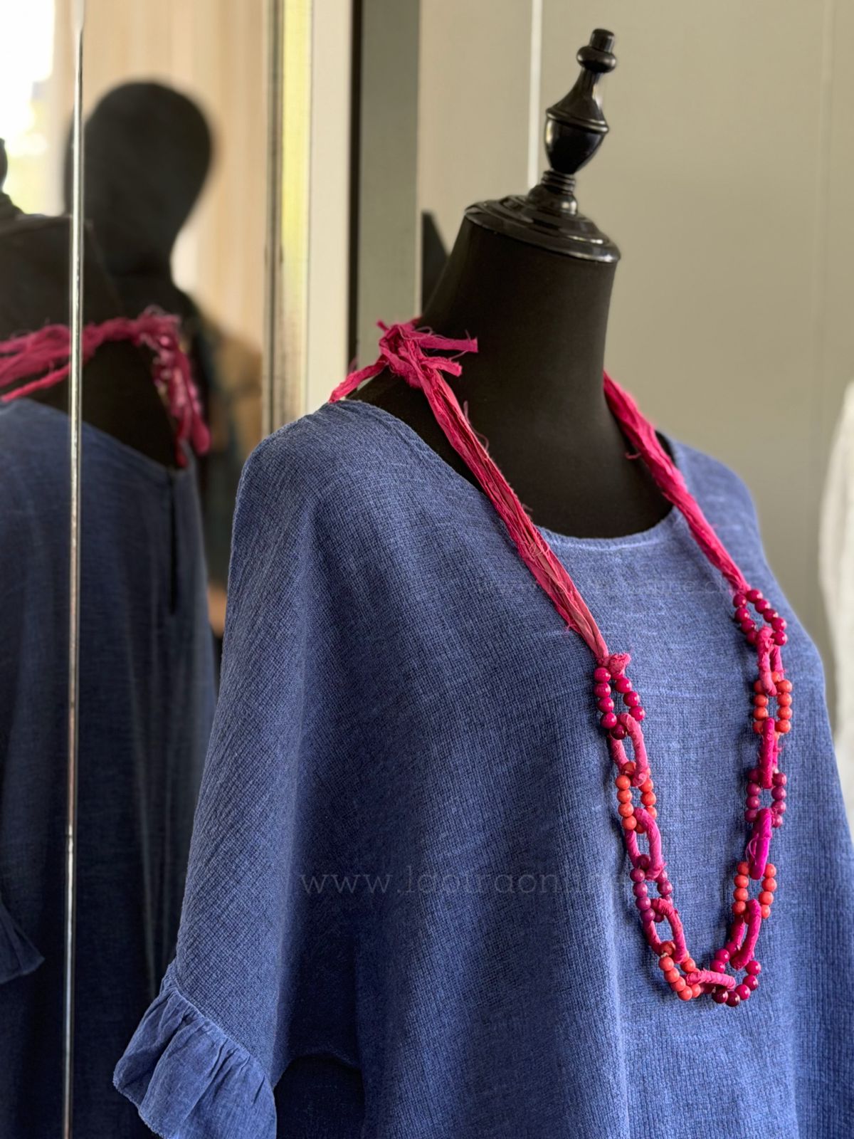 Collar Buganvilla cereza