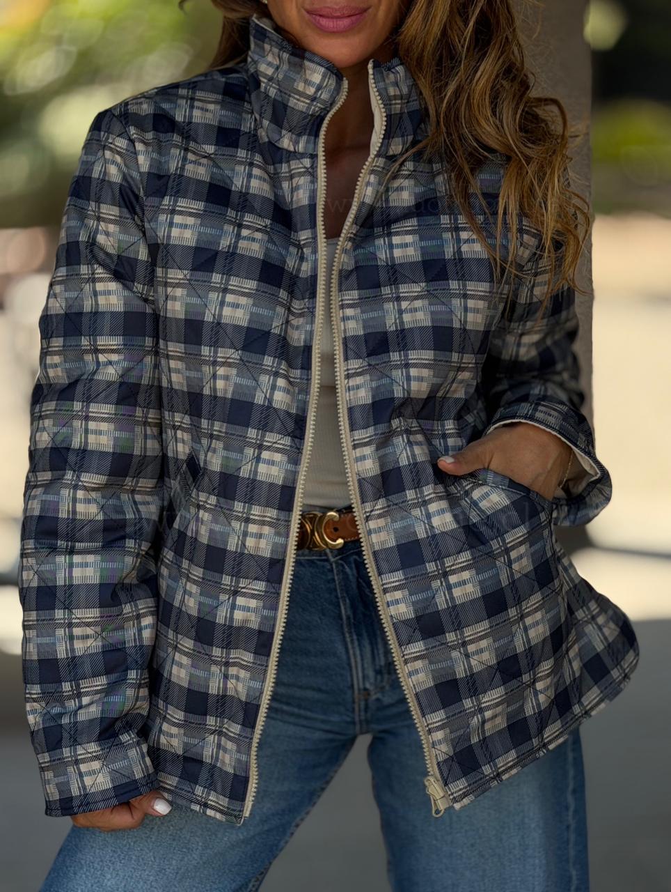 Reversible Escocés azul