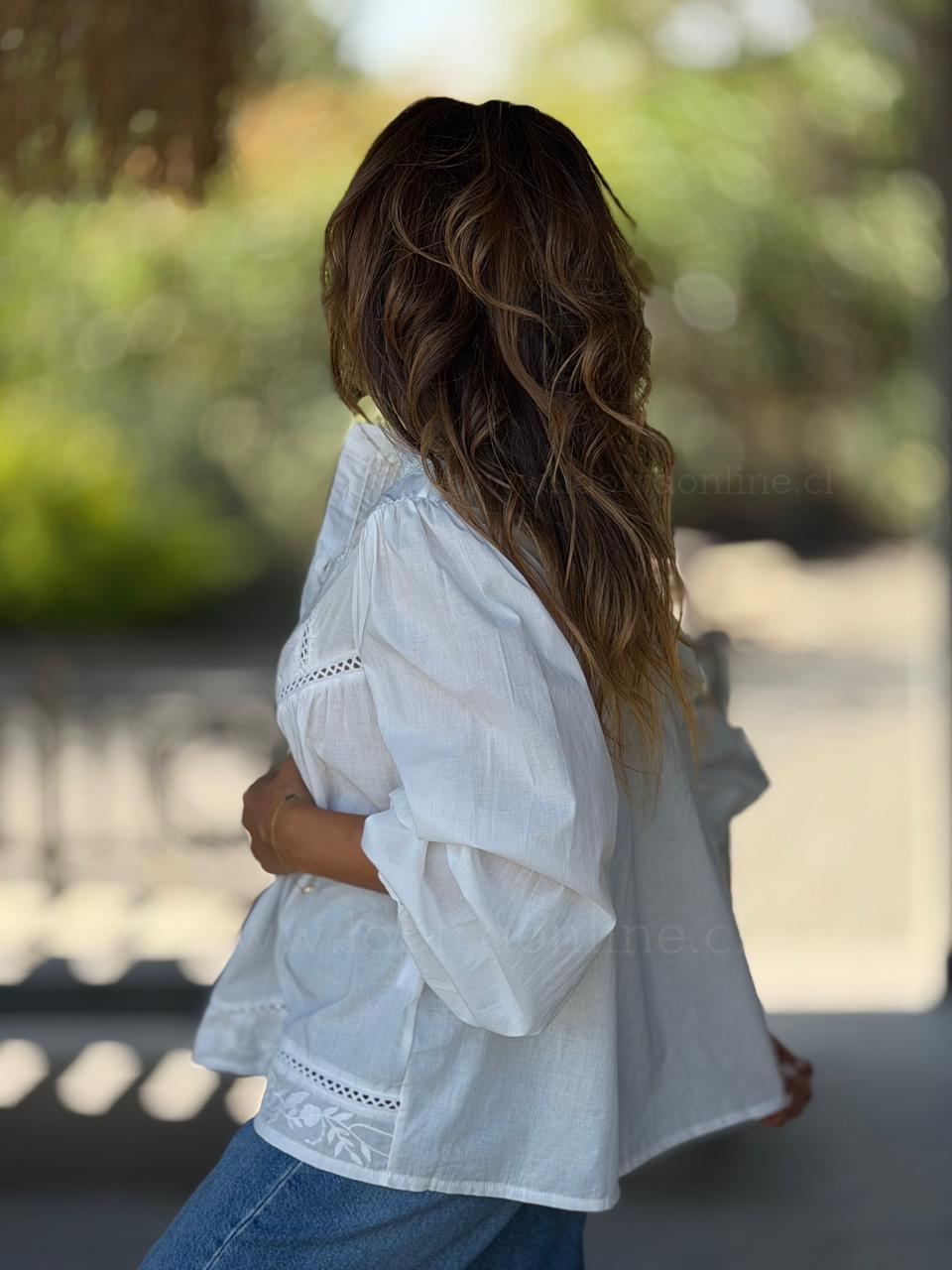 Blusa Artemisa blanco