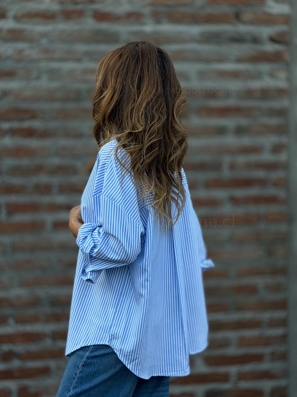 Blusa Dinamarca azul