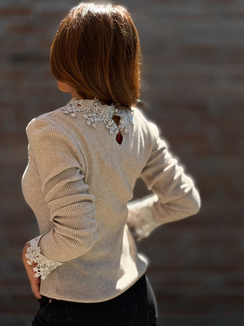 Sweater París Gabrielle arena