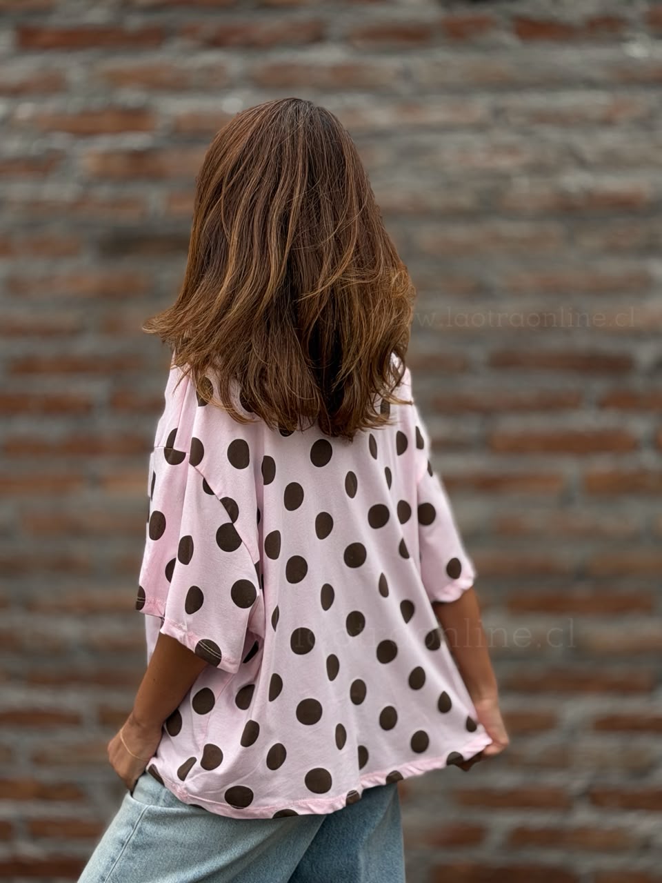 Polera Luna rosa