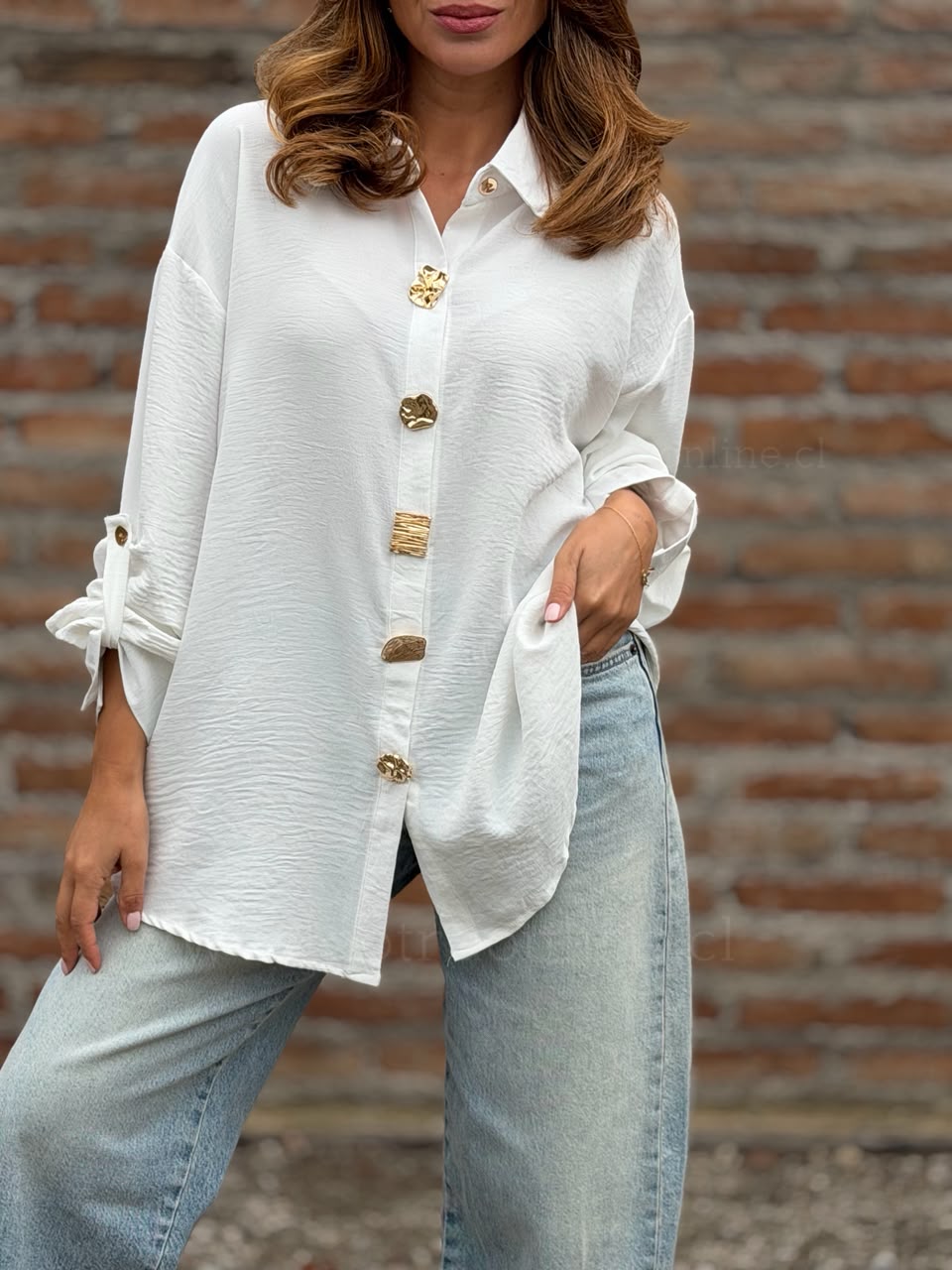 Blusa Londres blanco