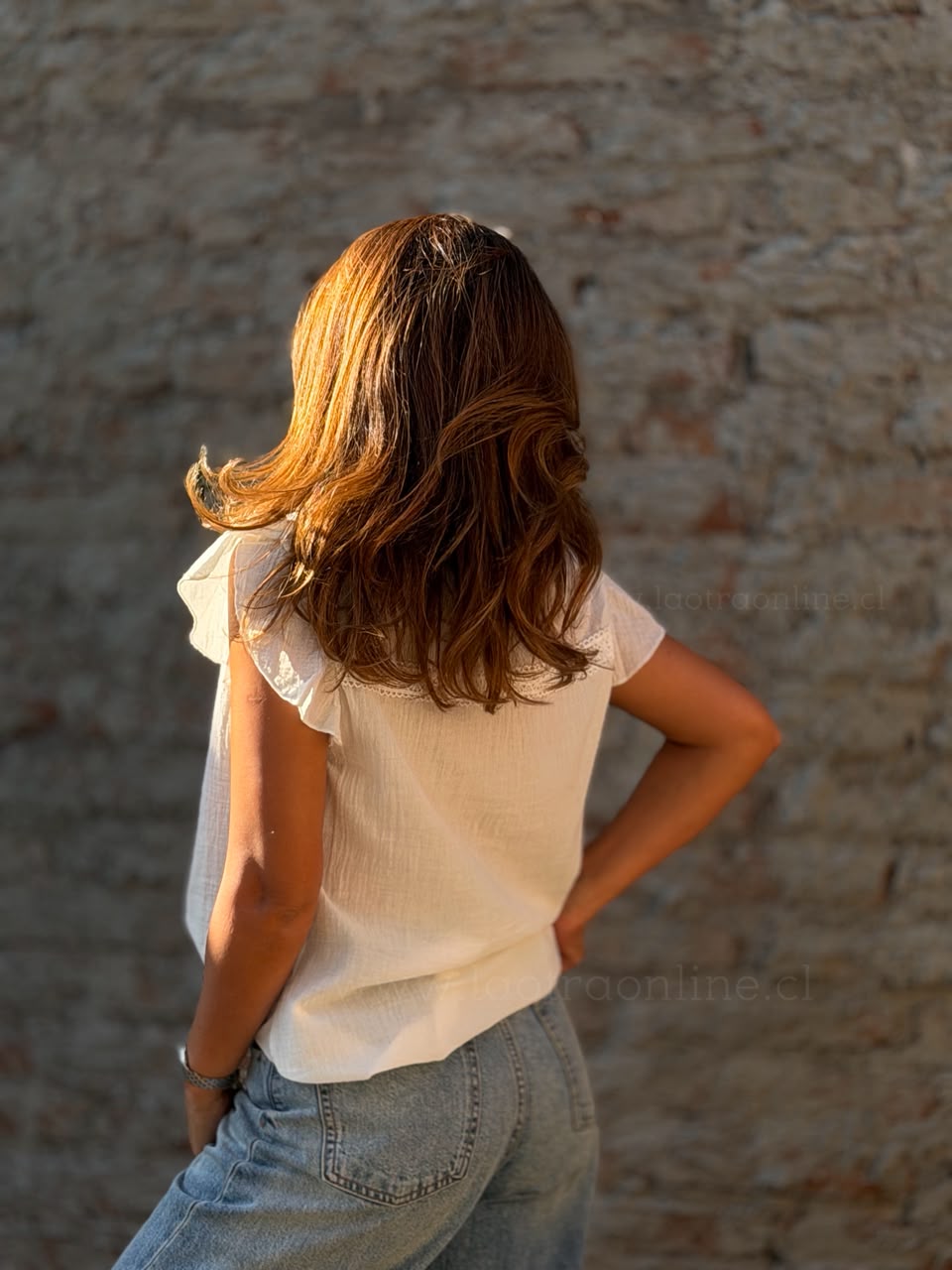 Polera Cala blanco