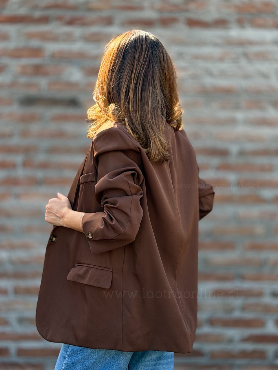 Blazer Kansas marrón