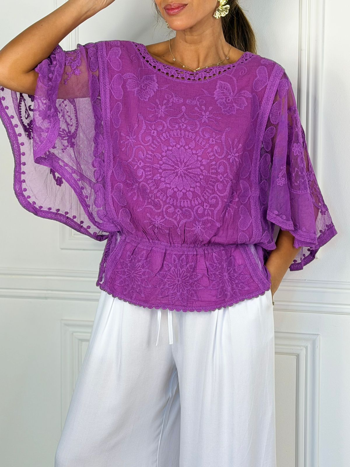 Polera Portugal magenta