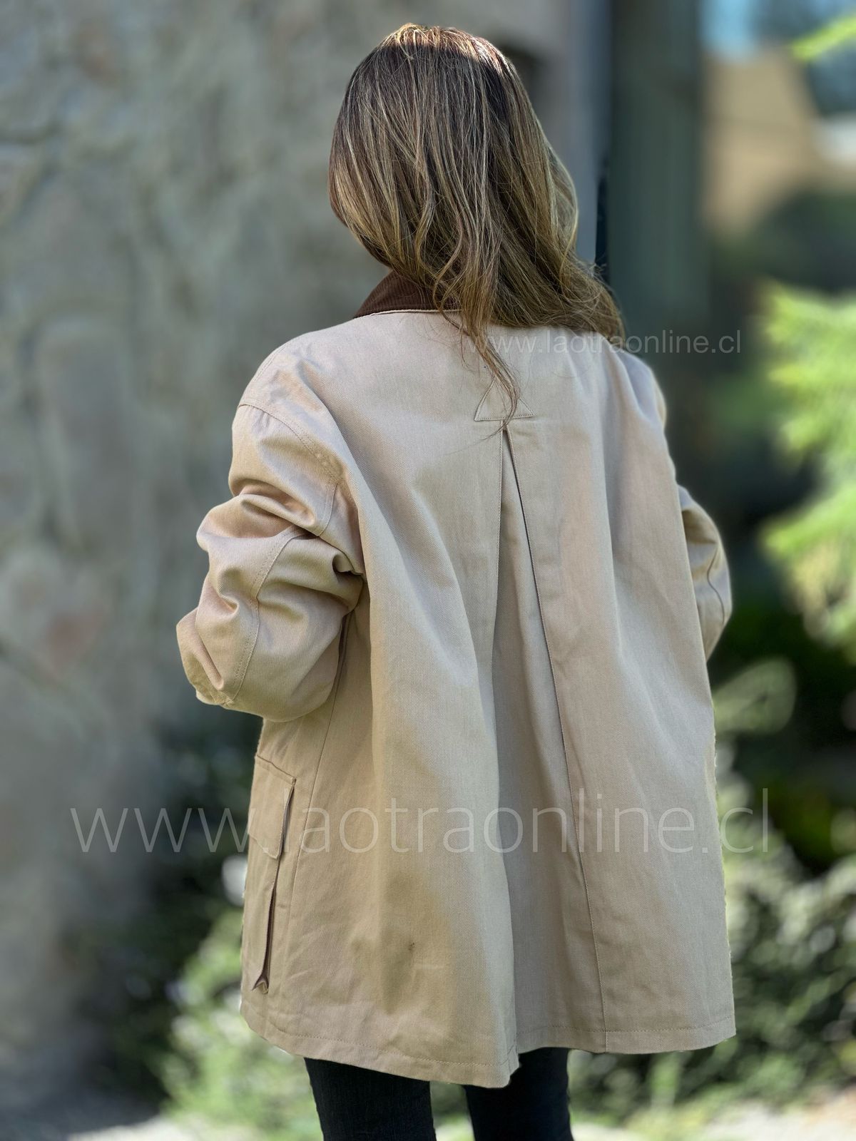 Chaqueta Victoria beige