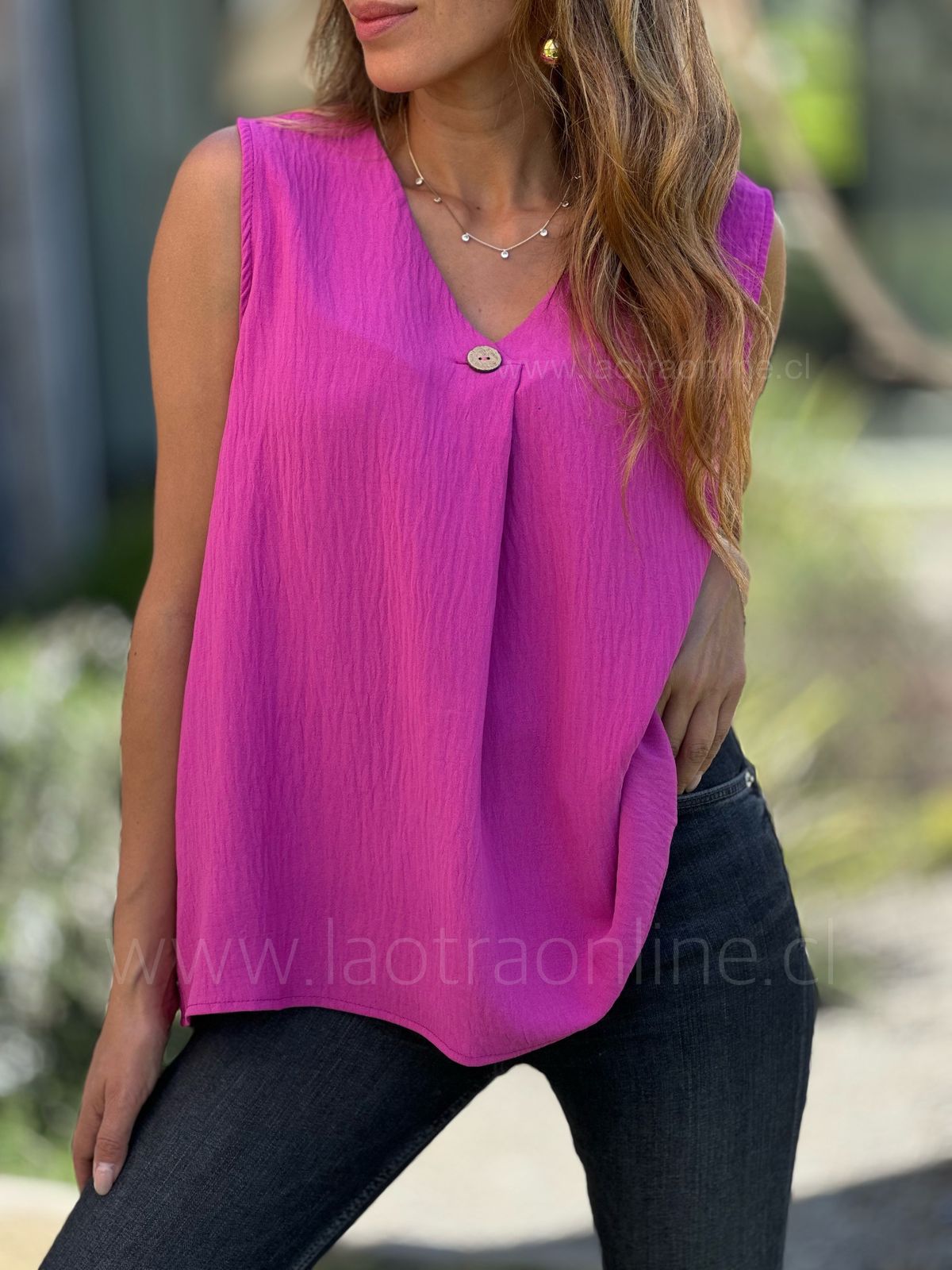Polera Martina magenta