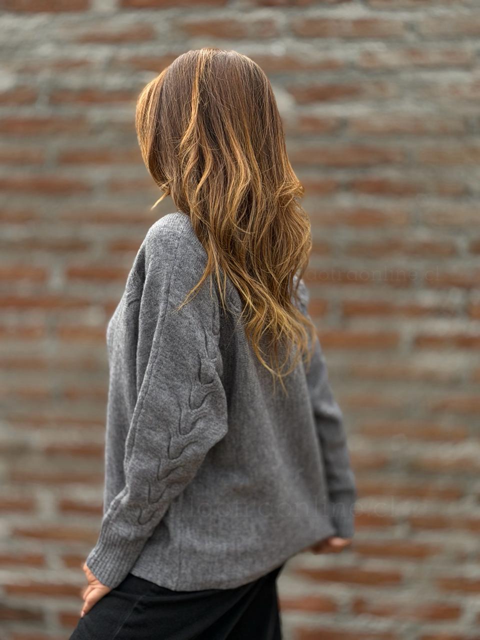 Sweater Polonia gris
