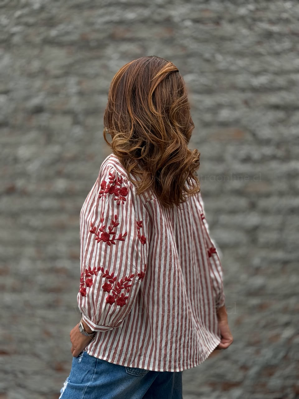Blusa Mar del Plata rojo