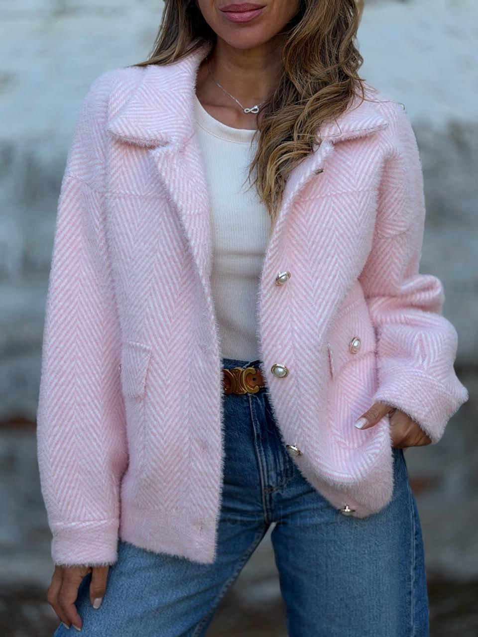 Abrigo Mali rosa