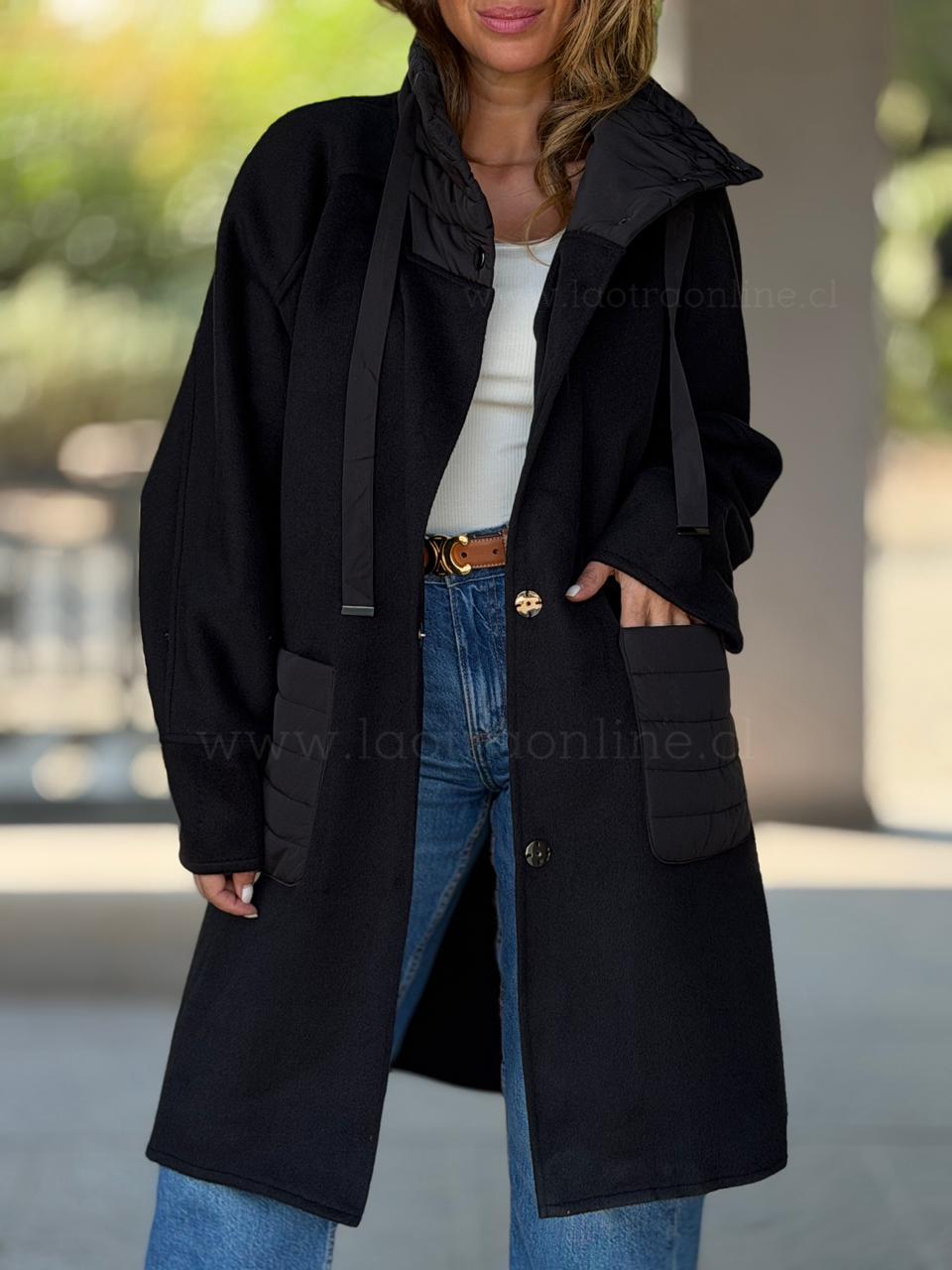 Abrigo Canadá negro
