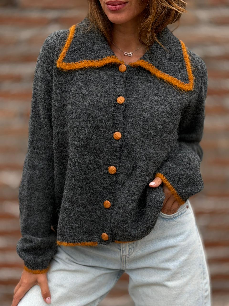Sweater Madame Babe marengo