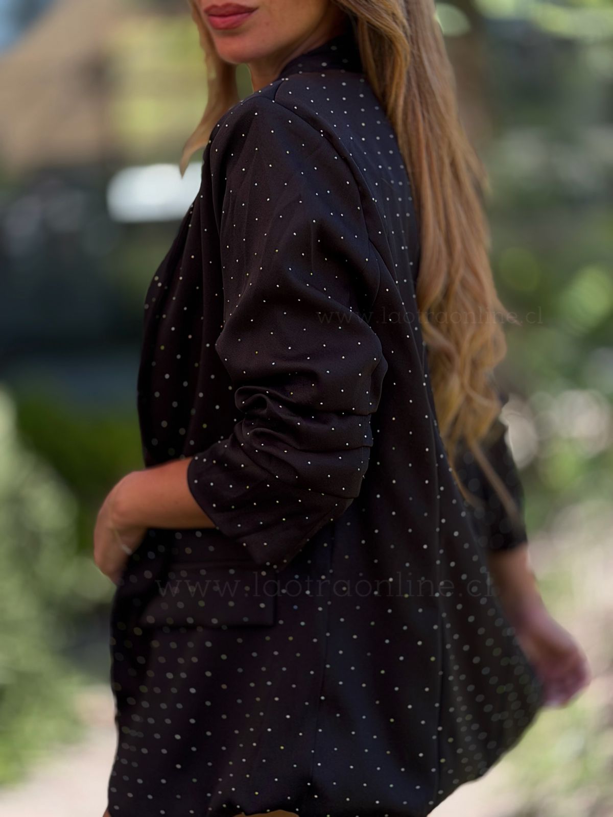 Blazer Monarca negro