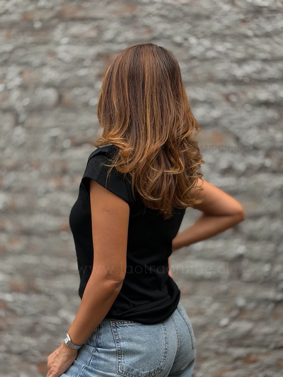 Polera Española negro