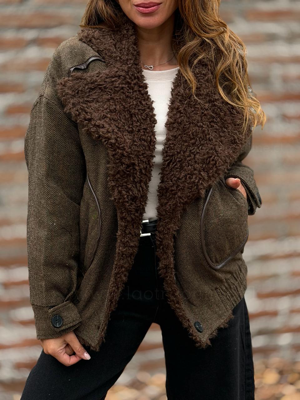 Chaqueta Texas marrón