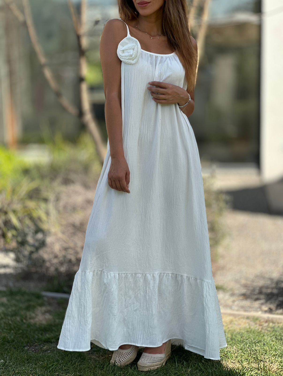 Vestido Laguna blanco