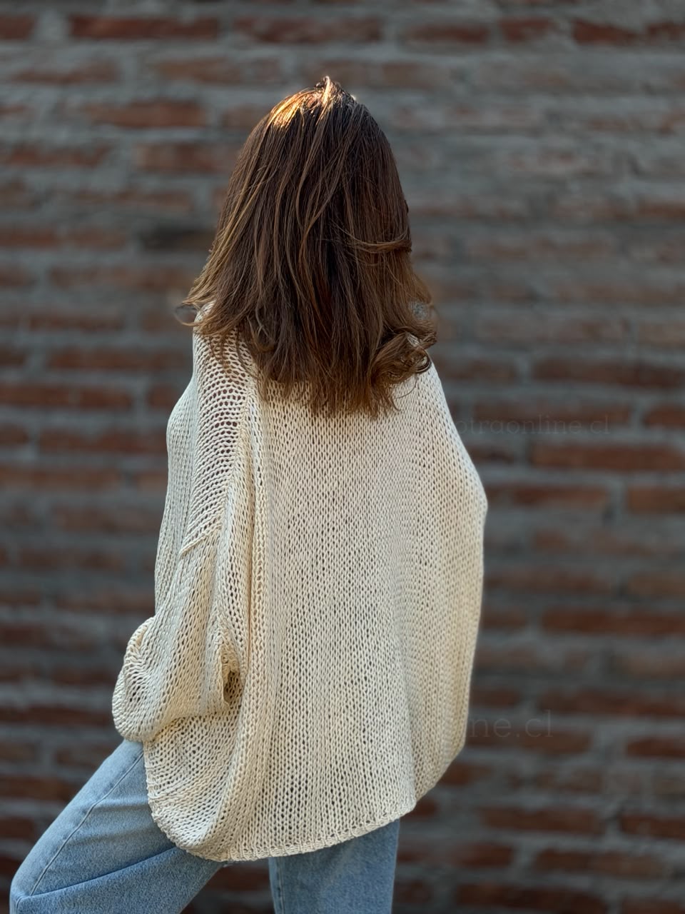 Sweater Wow crema
