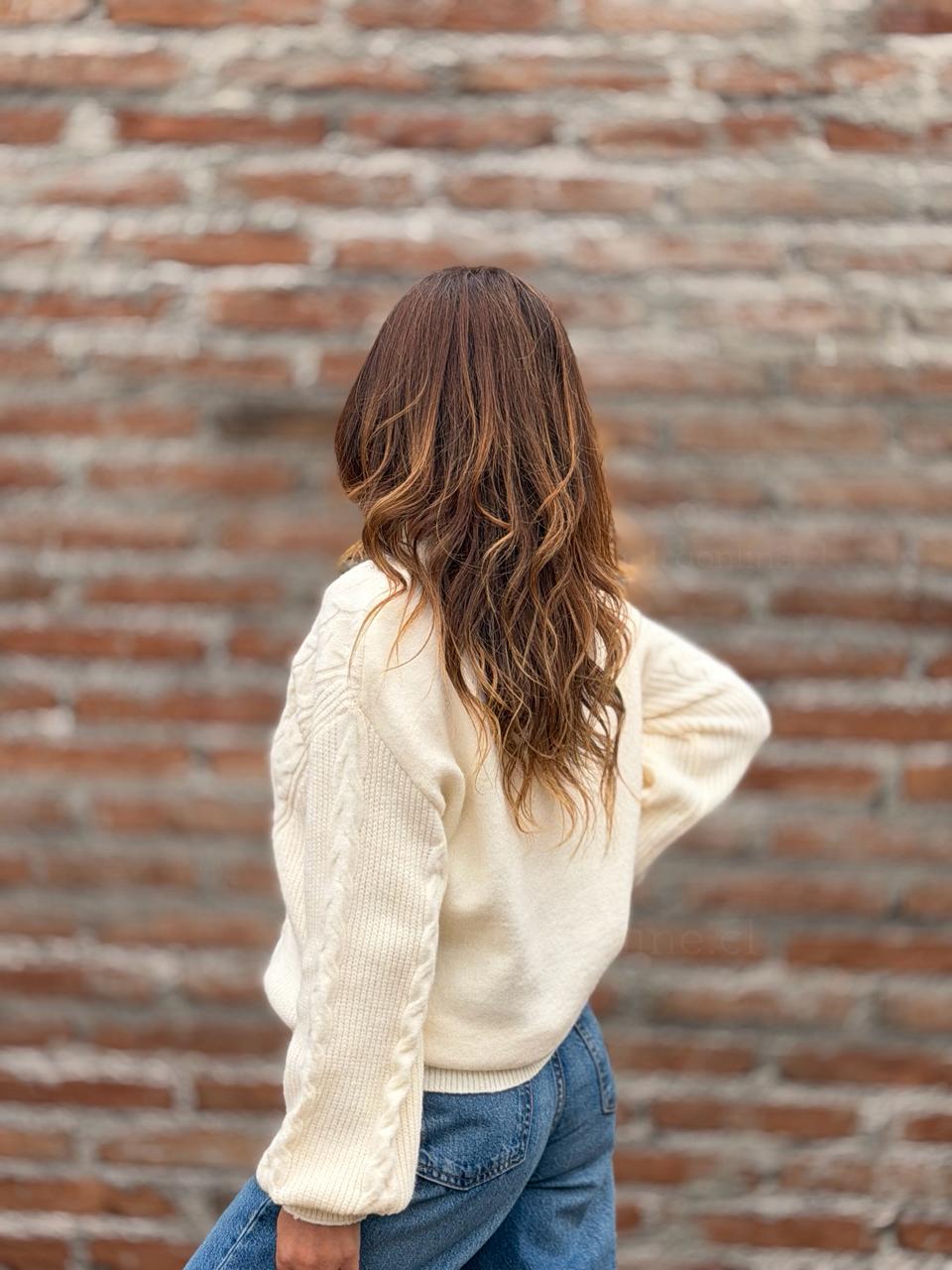 Sweater Magnolia crema