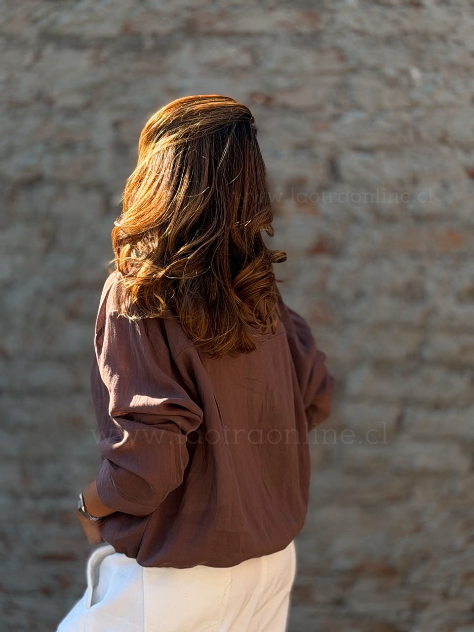 Polera/Blusa Asunción marrón
