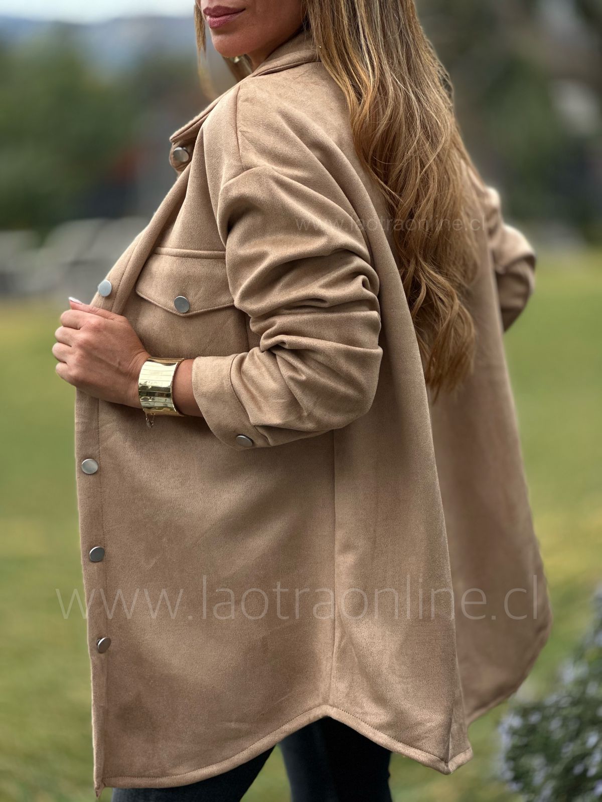 Sobrecamisa Polonia camel