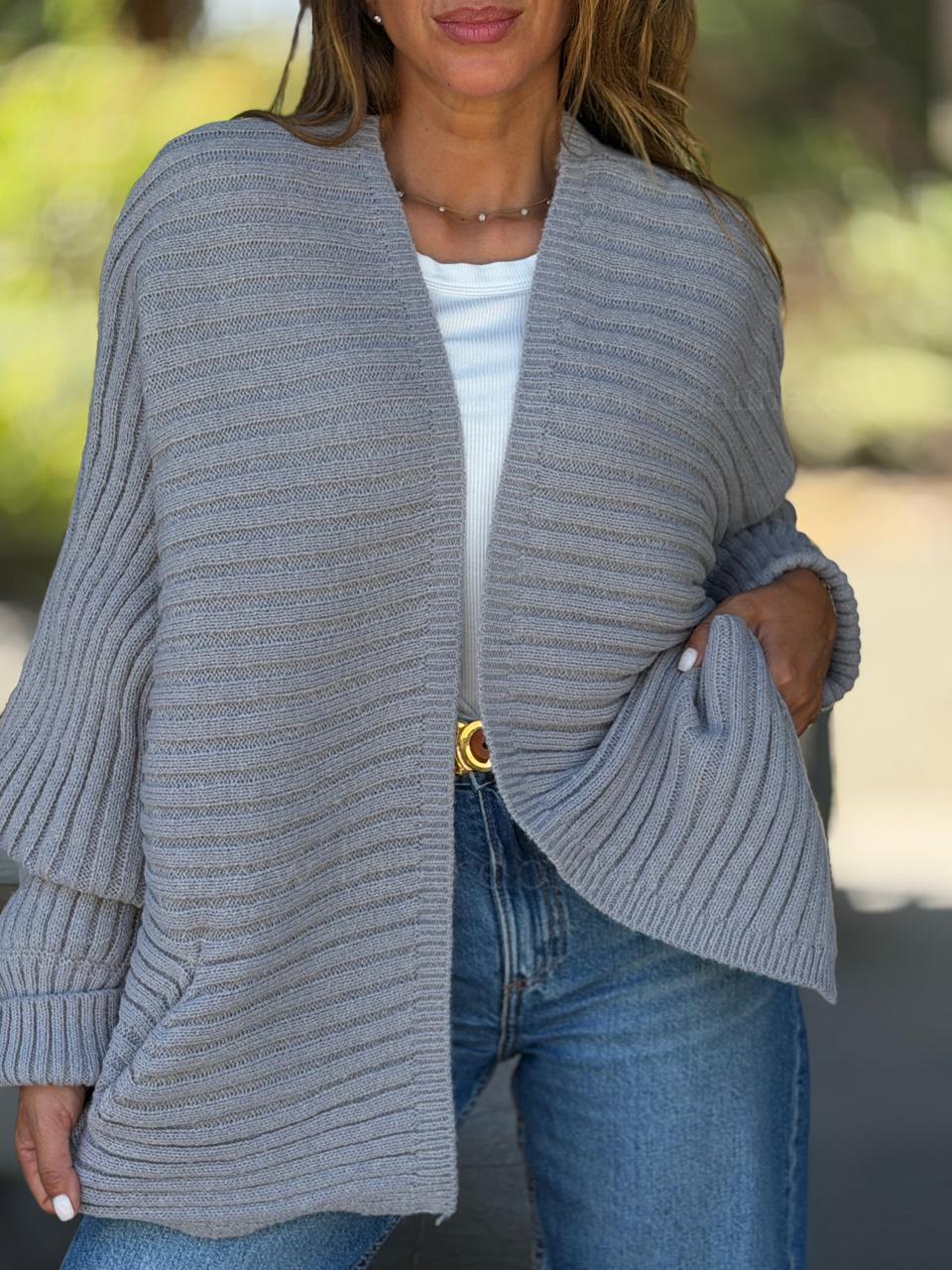 Chalecón Ancud gris