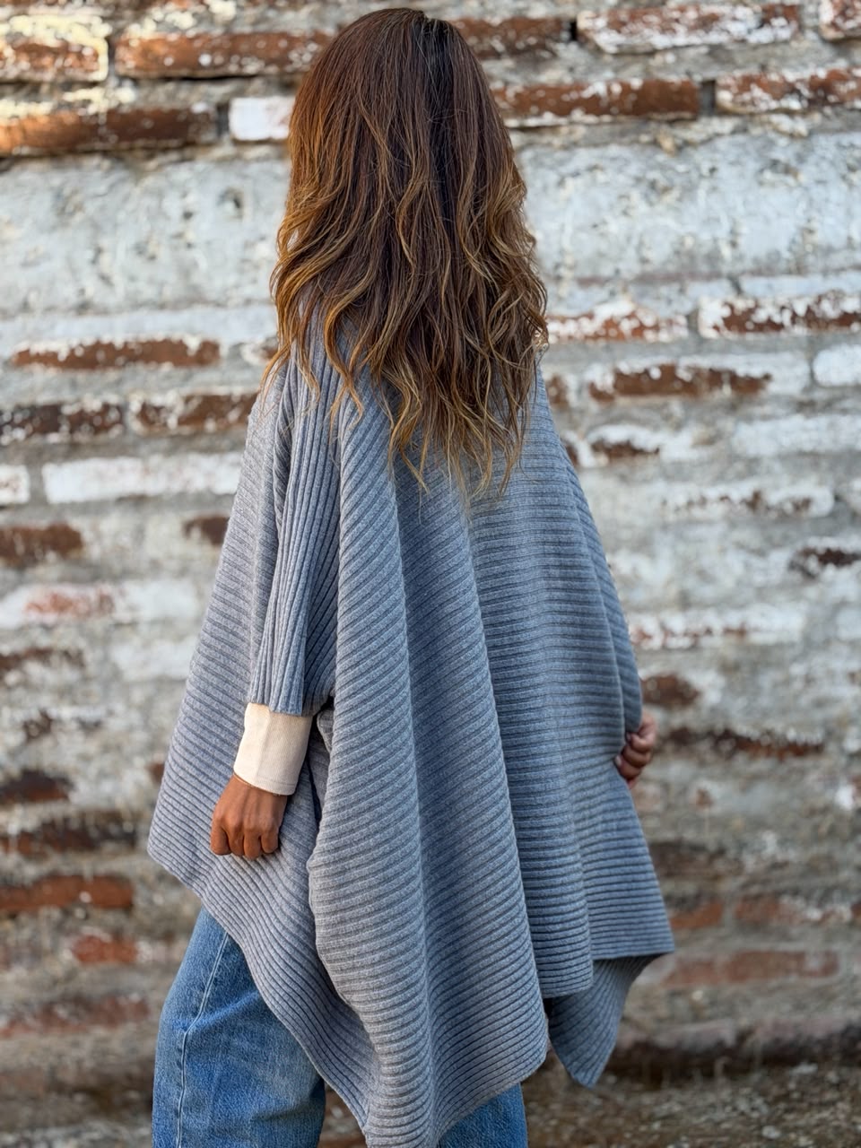 Sweater/Oversize Aveiro gris