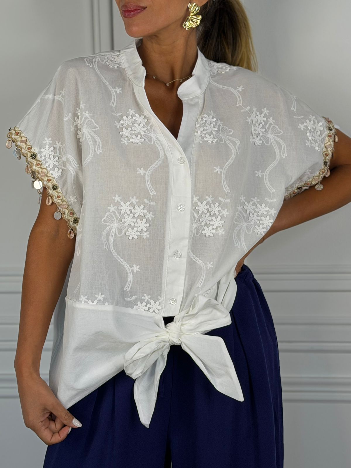 Blusa Vitoria blanco